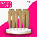 [Pague 2 Leve 3] Calça Feminina Ravena em Seda Gelo Poliéster e Elastano (A Queridinha de 2025)