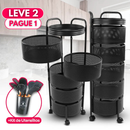 [LEVE 2 PAGUE 1] Fruteira Articulada de Aço Inox Rotativa + BRINDE: Kit de Utensílios de Cozinha