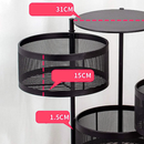 [LEVE 2 PAGUE 1] Fruteira Articulada de Aço Inox Rotativa + BRINDE: Kit de Utensílios de Cozinha